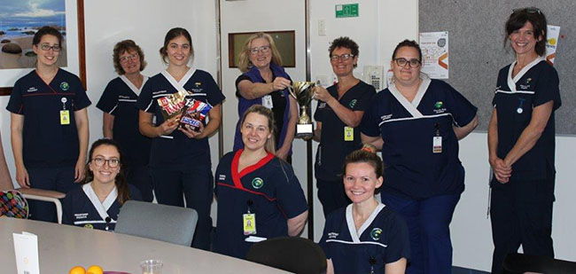 Staff across our OPH and SCGH sites recently participated in the annual Medication Safety Week competition vying for the coveted trophies for 2020.