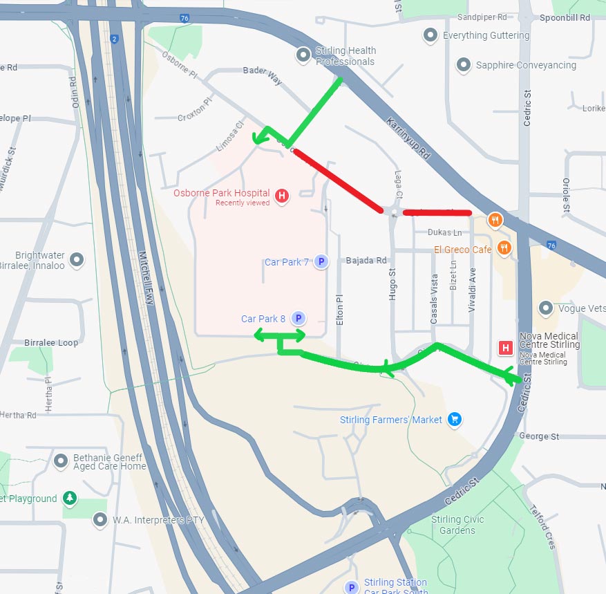 Overview of Friday 20 December closure.