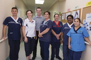Group of health professionals