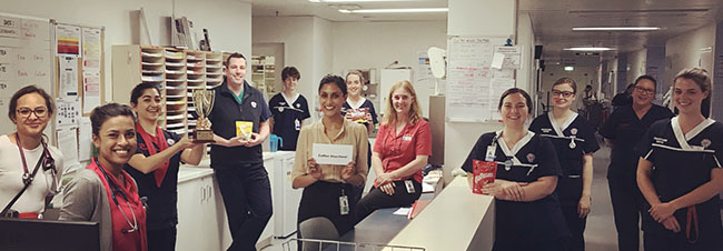 Staff across our OPH and SCGH sites recently participated in the annual Medication Safety Week competition vying for the coveted trophies for 2020.
