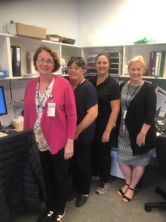 The Osborne Park ACAT Nurses from left: Miriam McCaffrey, Carol Hogan, Mirella Bilchuris and Elizabeth Scott 