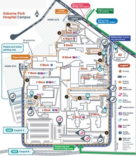 OPH Campus Map