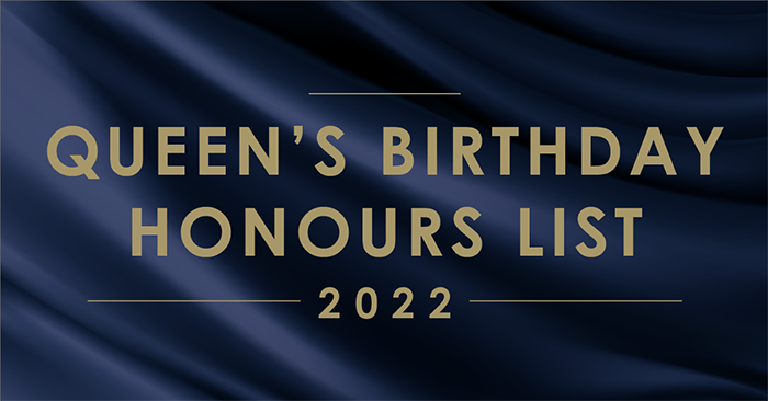 Queen's Birthday Honours List 2022